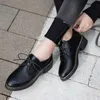 Dress Shoes Women Flats New British Style Oxford Shoes Women Casual Lace Up Flats Shoes Female Creepers Ladies Shoes L230724