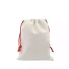 2023 Sublimation Blank Santa Sacks DIY Personlized Cordon Sac Cadeau De Noël Sacs Poche Transfert De Chaleur En Gros FY4935 JY24