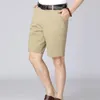 Pantaloncini da uomo 2023 Cotone Uomo Estate Lunghezza al ginocchio Boardshorts Abbigliamento maschile Pantaloni corti larghi tinta unita P224
