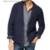 Hommes chandails automne et hiver 2023 nouveau pull élégant Cardigan hommes revers tricot Blazer décontracté vêtements quotidiens T230724