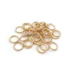 Connectors 4-12Mm Diy Accessories Iron Ring Opening Manual Connection Single Circle Jewelry Findings 100Pcs/Lot Drop Delivery Compone Dhb9Q