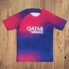 2023 2024 Futbol Formaları Maillot de Foot Mbappe Hakimi Marquinhos Verratti Futbol Gömlek 23 24 Sergio Ramos Fabian Kit Fan Polo Eğitim