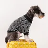 Designer Dog Clothes Brand Apparel LETTRE CLASSIQUE MODE MODE DES CONCEPTIONS THERMINE TRUMÉ CHIEN PULLES POUR LES SMALS CHIP PUPPY CHAUD Doggy