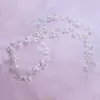Copricapo da sposa strass argento capelli vite fascia gioielli da sposa pezzo Prom cristalli accessori per le donne280p