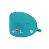 Bonnet/tête de mort casquettes mode Floral casquette chirurgicale Baotou fleur imprimer Phary Pet Shop femmes médecins infirmière docteur chapeau livraison directe accessoires Ha