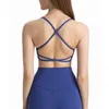 Soutien-gorge de sport mode sangle mince croix dos creux soutien-gorge de remise en forme faible résistance Yoga Pilates Yoga soutien-gorge nouveau produit