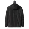 Designer Reversible Men's Jackets Zip Up With Pocket Slim Fit Lightweight Sportswear Jacket Spring Autumn Casual Bomber Jacket Windbreaker for Mens Multiple