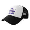 Ball Caps Merchandise Personalized Mesh Cap Men'S Sorority Hat Novelty Gift Aesthetic Quotes Music Song Live Hand Ny Me Funny