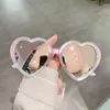 Gafas de sol polarizadas con forma de corazón para mujer