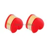 Earring Back Classic Heart Soft Sile Stainless Steel Ear Plug For Women Men Diy Parts Jewelry Accessories Drop Delivery Findings Comp Dhbhl