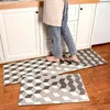 Ковры Eovna Kitchen Mat PVC Входная дверь в комнату не скользит водонепроницаемый современный ковер приветствуй