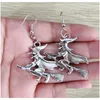 チャームパンクハロウィーンヴィンテージスケルトンSkl dangle dangle earrings for women Jewelry Partyギフトドロップ配達DH2V1