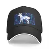 Casquettes Deericorn In Blue Baseball Cap Trucker Hat Snapback Horse Pour Femme Homme