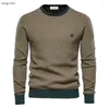 Herrtröjor serige Park Pullover Luxury Bowknot Honeycomb Design Autumn and Winter Sweater långärmad mode casual topp