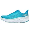 Shoe One Hoka Bondi 8 Athletic Running Sneakers Hokas Clifton 8 9 Carbon X 2 Kawana Challenger ATR 6 On Cloud Blue Fog Eggnog Shifting Sand Mesh File Trainers 36-45