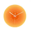 Väggklockor 1st Modern Sunset Clock Silent Non-Ticking Battery Operated Decorative for Living Room Decoration Drop