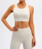 Yoga Outfit Zurück Sexy Sport BH -proof 2023 Tank Top Stretch Nylon Unterwäsche Workout Frauen Weste