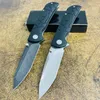 Najwyższa jakość R1701 Flipper Składanie noża DC53 Tanto Point Blade G10 Uchwyt na zewnątrz kempingowy łożysko kulkowe szybkie noże z folderów EDC