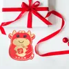 Gift Wrap Red Year Chinese Envelope Money Packets Wedding Envelopes Pocket 2023 Lucky Theox