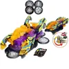 Transformation Toys Robots Explosion Wild Speed ​​Fly Deformation Car 4 Screecheres Beast Attack Action Figurer Fångst Flips Transformation Barnleksaker 230721