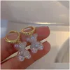 Charme mignon couleur bonbon Animal ours belle bande dessinée boucles d'oreilles pour filles femmes enfants cadeau d'anniversaire bijoux livraison directe Dhptd