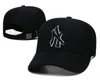 Hip Hop Women Men Men NY Baseball Cap Unisex Designer Snapback Caps Design Drużyna List rybacka czapka
