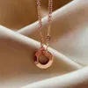 Collier de bijoux de luxe en or 18k