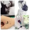 Temporary Tattoos 30 pcs Tattoo Sticker Waterproof Woman Persistent Small Fresh Net Red ins Wind Clavicle Ankle Arm Sexy Simulation Sticker x0724