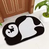 Carpets Cute Cartoon Animal Door Mat Carpet PVC Wire Loop Anti-Slip Home Living Room Bathroom Kitchen Porch Hallway Entrance DoorMat