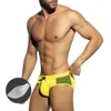 Herren-Badebekleidung, einfarbig, niedrige Taille, Badehose, europäische und amerikanische Mode, mit Push-Pad, Bikinis, Sommer, Strand, Surfen, schnell trocknende Shorts 230724