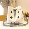 Gift de la Saint-Valentin Cadeau Neonoe MM Bucket DrawString Crossbodybag Sac à main Sang de bracelet réglable Noe BB Sacs S Designers Classical Print depuis 1854.