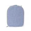 Blue Gingham Isothermic Bag 25pcs Lot GA Warehouse Check Seersucker Lunch Bag Cooler Bag with Handle Casserole Carrier DOMIL1061860