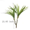 Objets décoratifs Figurines 34.64 pouces Arbre Tropical Grandes Plantes Artificielles Faux Dracaena En Pot En Plastique Feuilles De Palmier GreenAir Plante Pour La Maison Jardin Décor L230724