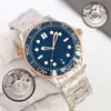 Mens Watch Ceramic Bezel 42mm Watch Sapphire Mens Watches Limited Automatic Movement Mechanical Watch Nato Sea och Master Wristwatches Diamond Watch