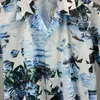 Survêtements pour hommes Hip Hop Casual Beach Holiday Costume à manches courtes Hawaiian ShirtStreetwear Hommes Survêtement Set Streetwear Star Pattern Chemises