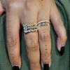 Полосы колец с двойным слоем индивидуально именное кольцо персонализированное 3D именное кольцо с двойным цветом щедропланированное кольцо 230724