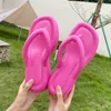 Slippers YvvCvv EVA Platform Slippers Vrouwen Sandalen Zomer Steunzool Outdoor Strand Slides Schoenen Dikke Zool String Slippers 230724