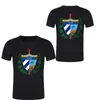 Mannen T Shirts Cuba Onafhankelijke Shirt Mannen Vrouw Plus Size T-shirt Che Guevar Tee CU Blauw Land Aanpassen MEXICO sport Tops