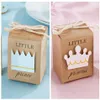 Baby Shower Favors of Little Prince Kraft Favor Boxes For baby birthday Party Gift box and baby Decoration Gift 100pcs lot sh209x