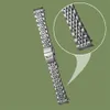Bracelets de montres Un bracelet en acier massif grain de riz de 22 mm avec bracelet modifié adapté aux bracelets métalliques SKX007 SKX009 et SKX173 18 cm 230724