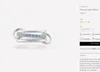 Petania Aqua Gemini Spinelli Kilcollin Rings Marke Designer Neu in feinem Schmuck Gold und Sterling Sier Hydra Linked Ring