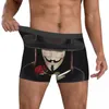 Caleçon Couteau Et Rose Homme Boxer Briefs Sous-Vêtements V Pour Vendetta Ivy Hammond Science Fiction Film Respirant Sexy Short Idée Cadeau