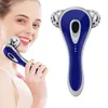 Gezicht Massager Microcurrent3D roller massager trilt de huid verstevigt het gezicht verbetert de weerstand tegen rimpels roller ball massage tool 230720