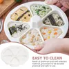 Dinnerware Sets Triangle Rice Ball Mold Home Tools Triangular Sushi Multi-function Musubi Onigiri Household Pp Making