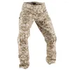 Pantalon masculin 2023 Cargo de randonnée de randonnée de combat militaire pour hommes pantalons sportifs tactiques camouflage trekking chasse extérieur pantalon mâle