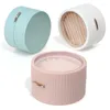 Sachets de bijoux Portable Small Box Rangement Bracelet Collier Gift Ring Macaron Mini