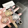 Zegarki damskie Contana słynne luksusowe marki modelki damskie zegarki moda moda Złote projektantki Kobiety na nadgarstek Sukienka Casual Clock Relakso Femino 230724