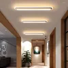 Taklampor ytmonterad LED för vardagsrum sovrum studie korridor vit svart färglampa fixtur AC85-265V
