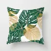 Kissenbezug Tropisches Blatt Kaktus Monstera Kissenbezug 45 45 cm Polyester Wurfkissen Sofa Home Decor Dekoration Dekorativer Kissenbezug 230724