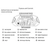 CF część ATV Część 9GQ0-170110-00002 LCD Dashboard Speedometrier dla CFMOTO CFORCE 550 CF520 CF550